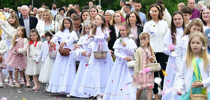 Chrystus Chleb Żywy dający życie światu. Boże Ciao w Biłgoraju FOTO, VIDEO