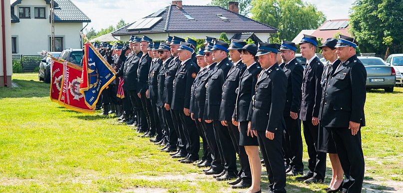 Strażacy z gminy Biszcza świętowali w Goździe Lipińskim