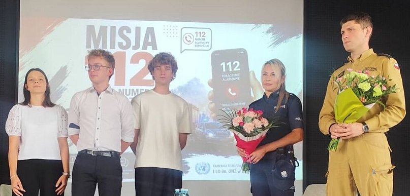 Kolejne spotkanie w ramach kampanii „Misja 112 – jeden numer, tysiąc szans”