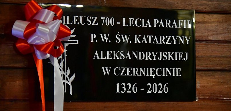 Wielki jubileusz 700-lecia parafii w Czernięcinie Poduchownym