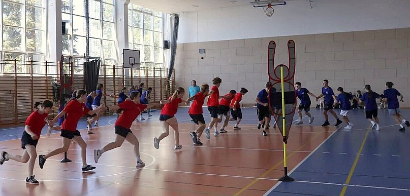 Sportowe emocje i świetna zabawa w I LO im. ONZ