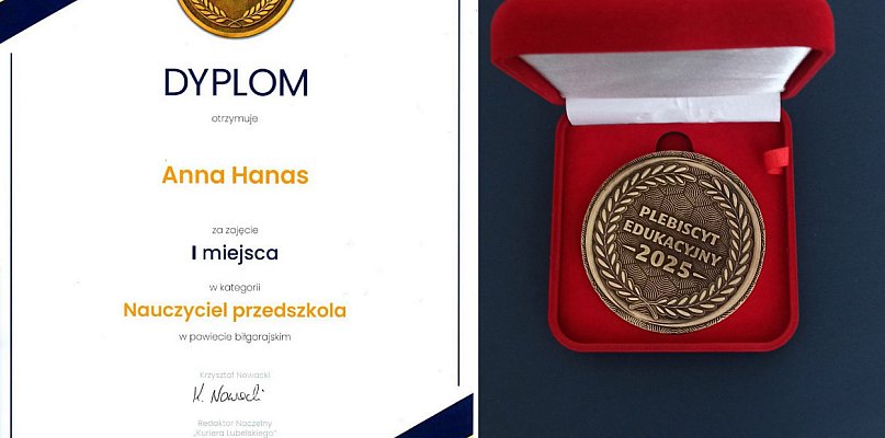 Biłgorajska „Dwójka” na podium. Anna Hanas z I miejscem w powiecie