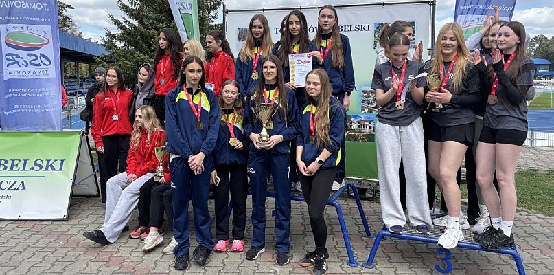 Złote lekkoatletki z I LO im. ONZ!