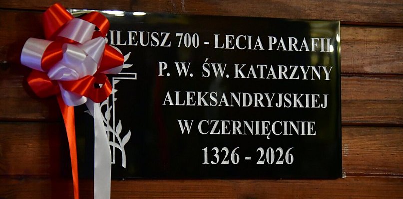 Wielki jubileusz 700-lecia parafii w Czernięcinie Poduchownym