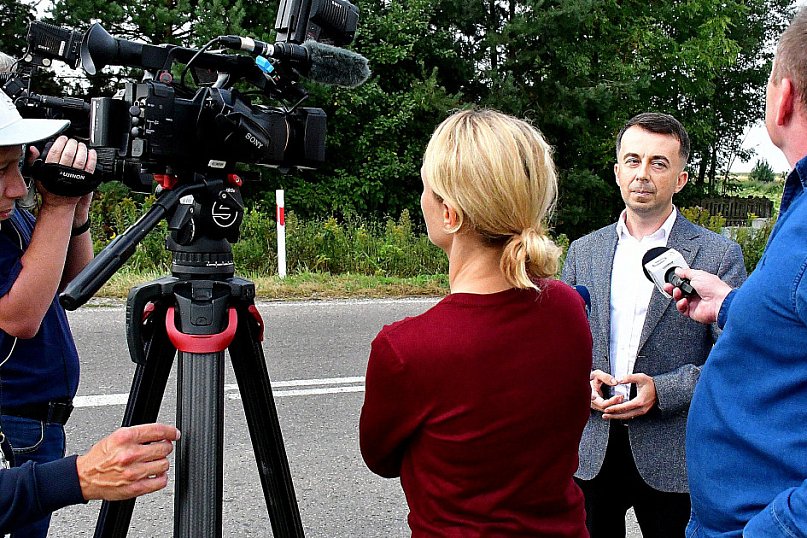 Ogólnopolskie media w naszym powiecie. Tematem dron