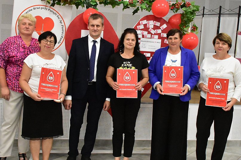 Majdan Stary świętuje 35. akcję honorowego krwiodawstwa