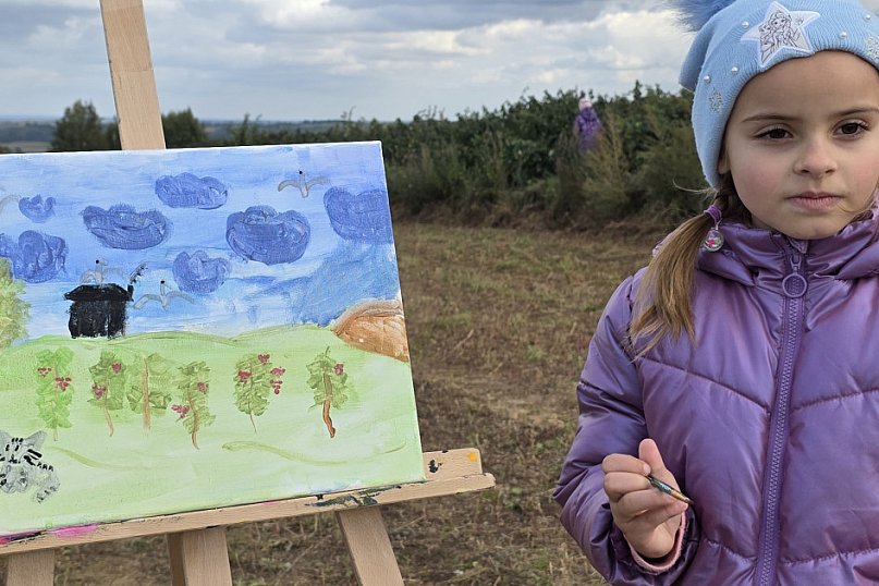 Gilów. Jesienny Plener Malarski Gdzieś na Roztoczu