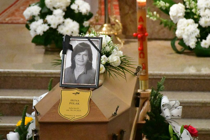 Pogrzeb śp. Ireny Polak, radnej rady Miasta Biłgoraja