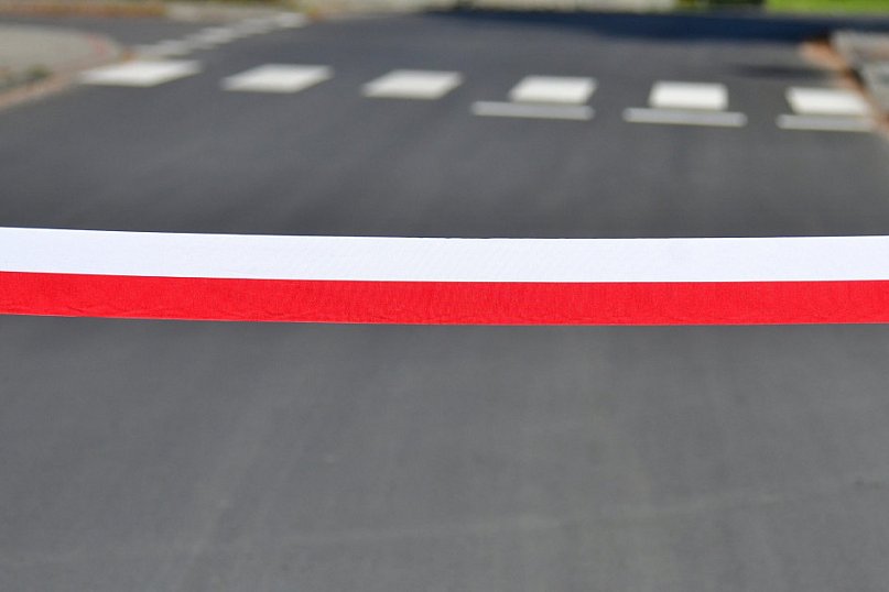 W Potoku Górnym otwarto powiatowa drogę