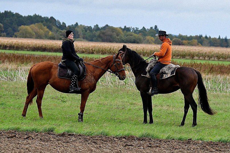 Łukowa. Hubertus jeździecki
