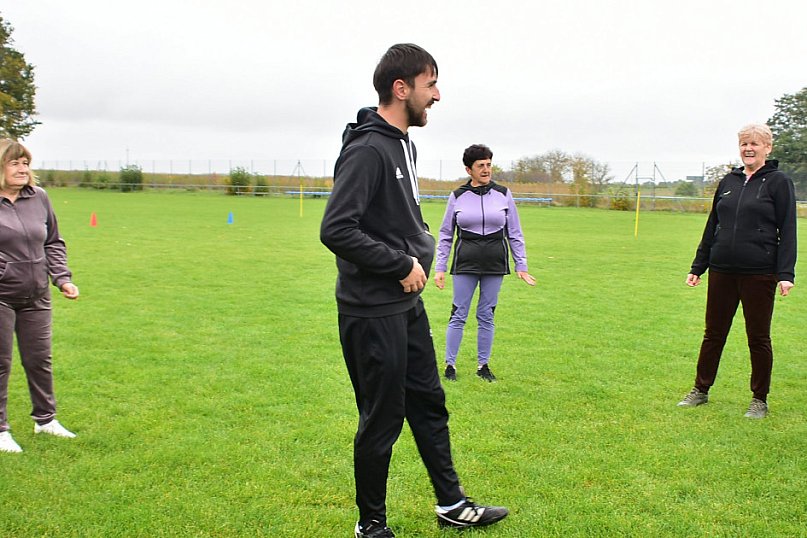 Piknik aktywności seniorów w Korchowie Pierwszym