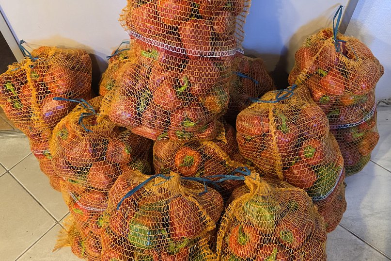 Rozdają za darmo paprykę. Tłumy w biurze poselskim