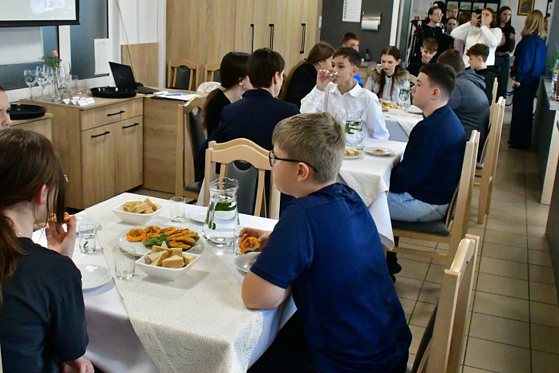 Talenty kulinarne ósmoklasistów odkryte w ZSZiO Biłgoraj