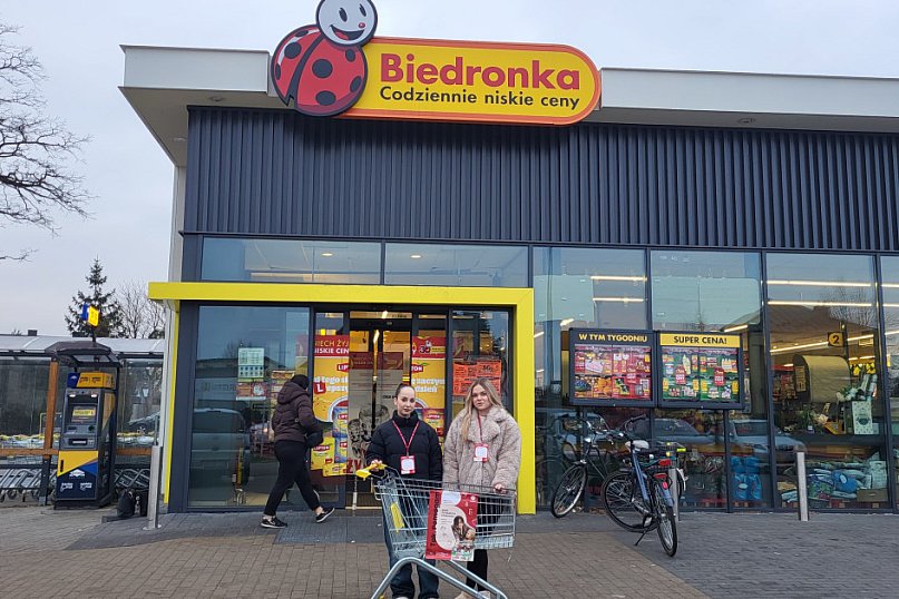 Tak. Pomagam! - Świąteczna zbiórka żywności Caritas w Biłgoraju