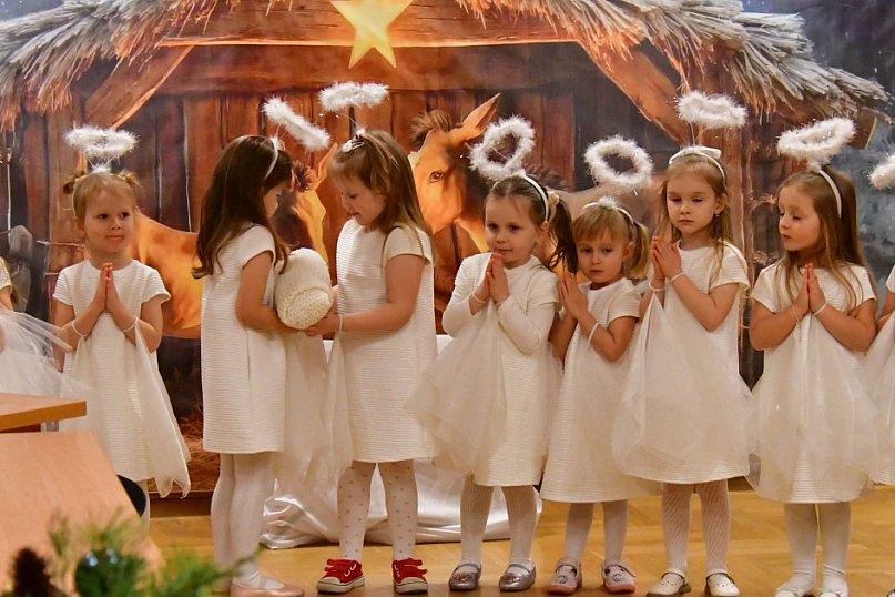 Jasełka w ratuszu: Przedszkolaki gościły na sesji Rady Miasta