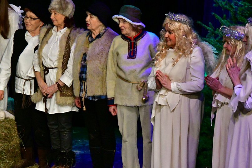 Biłgoraj. Jasełka i kolędy w wykonaniu seniorów