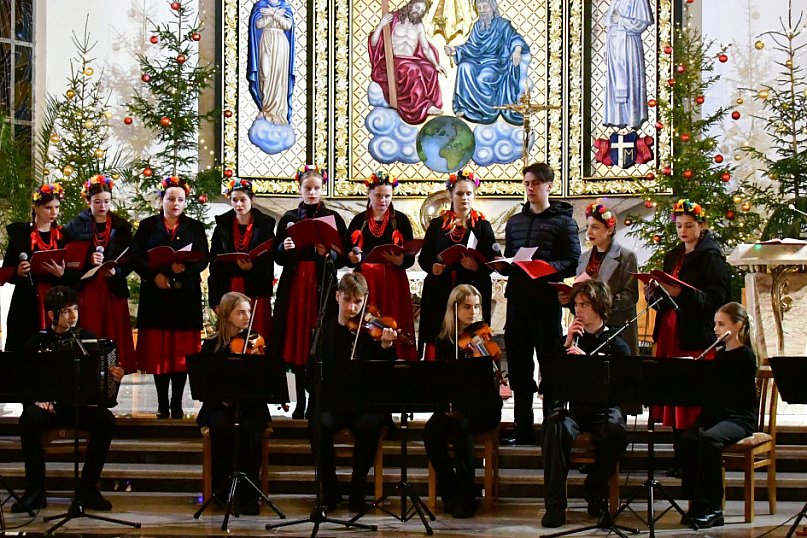 Koncert kolęd w kościele pw. Chrystusa Króla