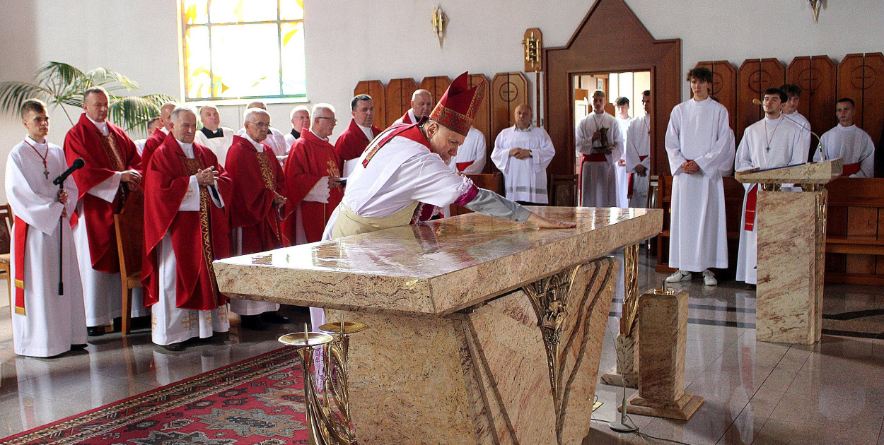 Konsekracja kościoła Chrystusa Króla w Biłgoraju