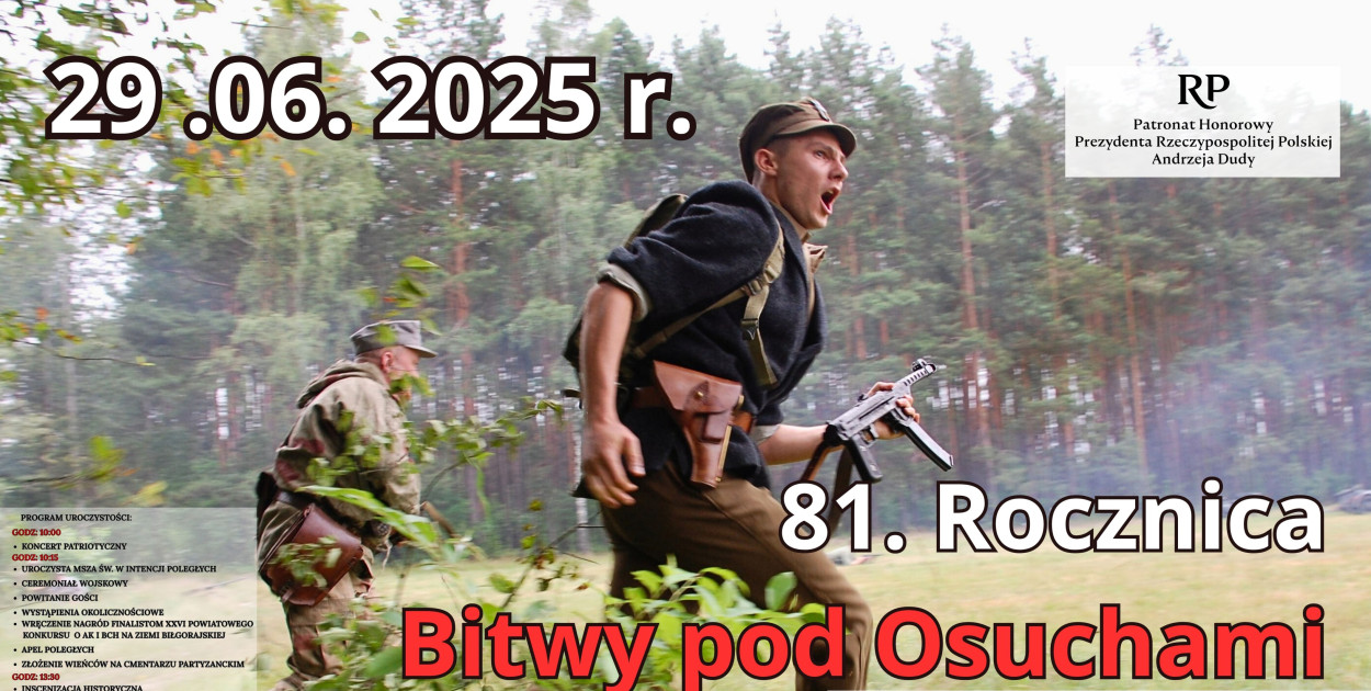 Obchody 81. rocznicy bitwy pod Osuchami