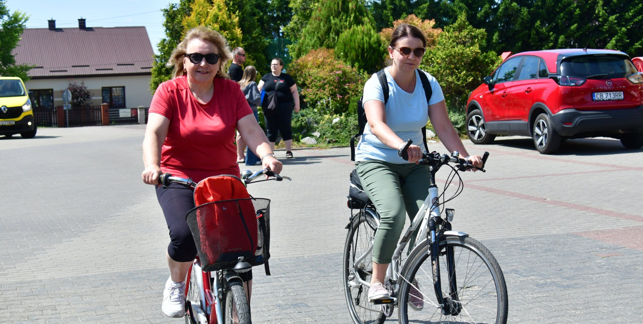 Wyruszyli rowerami do Osuch. To już czwarty rajd organizowany przez SZRiPS