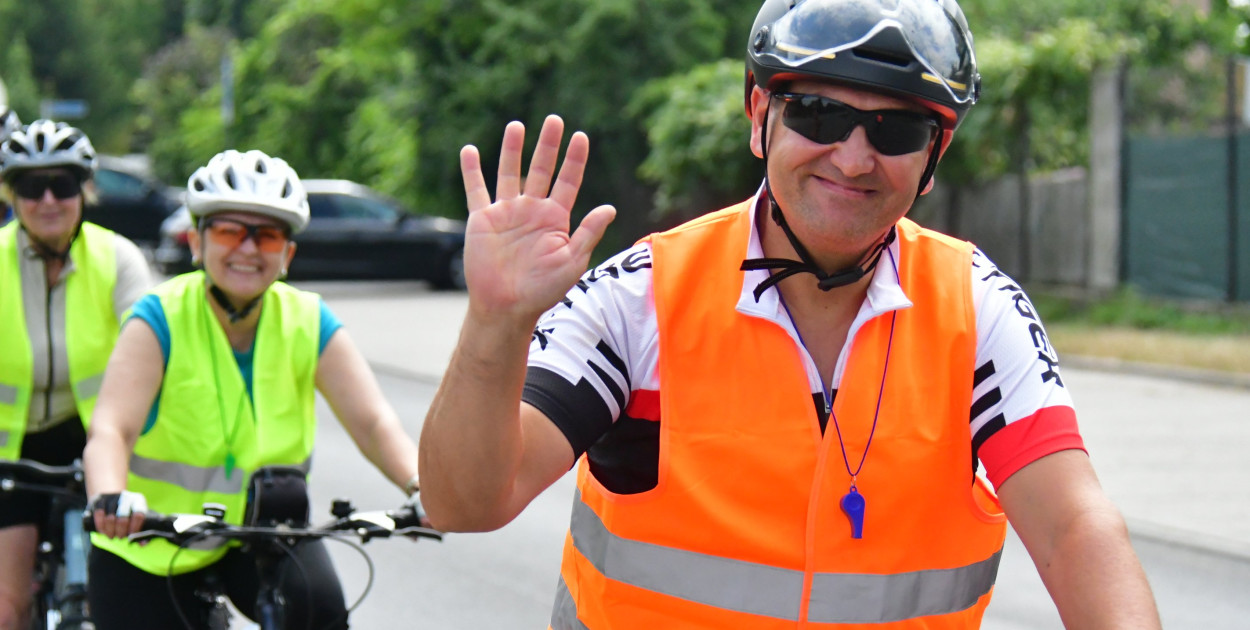 Rowerami ruszyli do Maryi. Trwa Biłgorajska Pielgrzymka Rowerowa na Jasną Górę