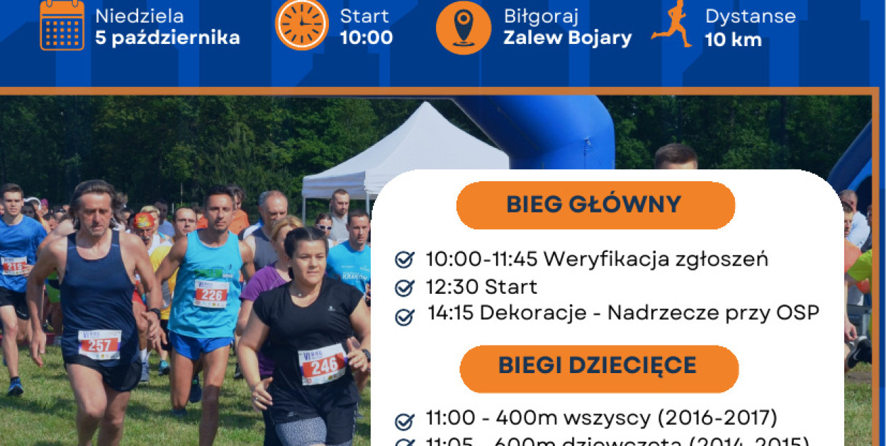 BIŁGORAJ: XXXVII Bieg "10-tka Po Ziemi Biłgorajskiej"