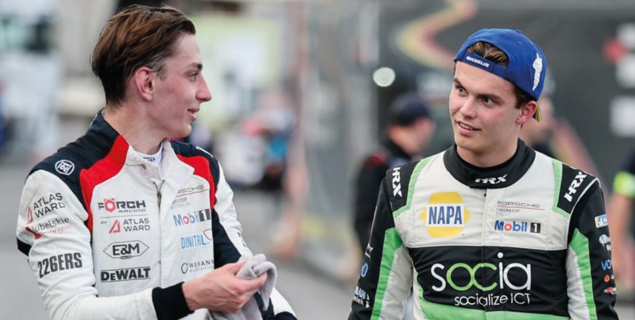 Pierwszy raz na Spa-Francorchamps i od razu podium