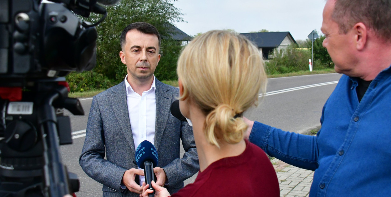 Ogólnopolskie media w naszym powiecie. Tematem dron