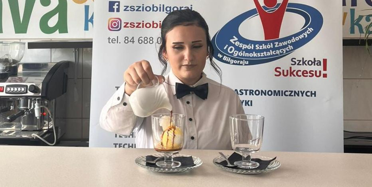 Kawa na ławę – uczniowie ZSZiO uczą uczniów sztuki baristyki