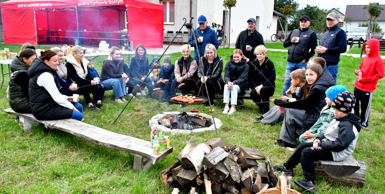 Ziemniaki, grill i integracja. Udane spotkanie rodzinne w Luchowie Dolnym