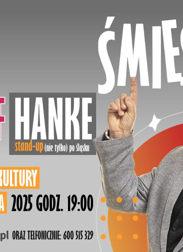 BIŁGORAJ: Krzysztof Hanke Stand - up „Śmiesznie już było”