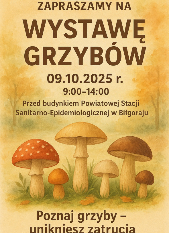 BIŁGORAJ: Wystawa grzybów