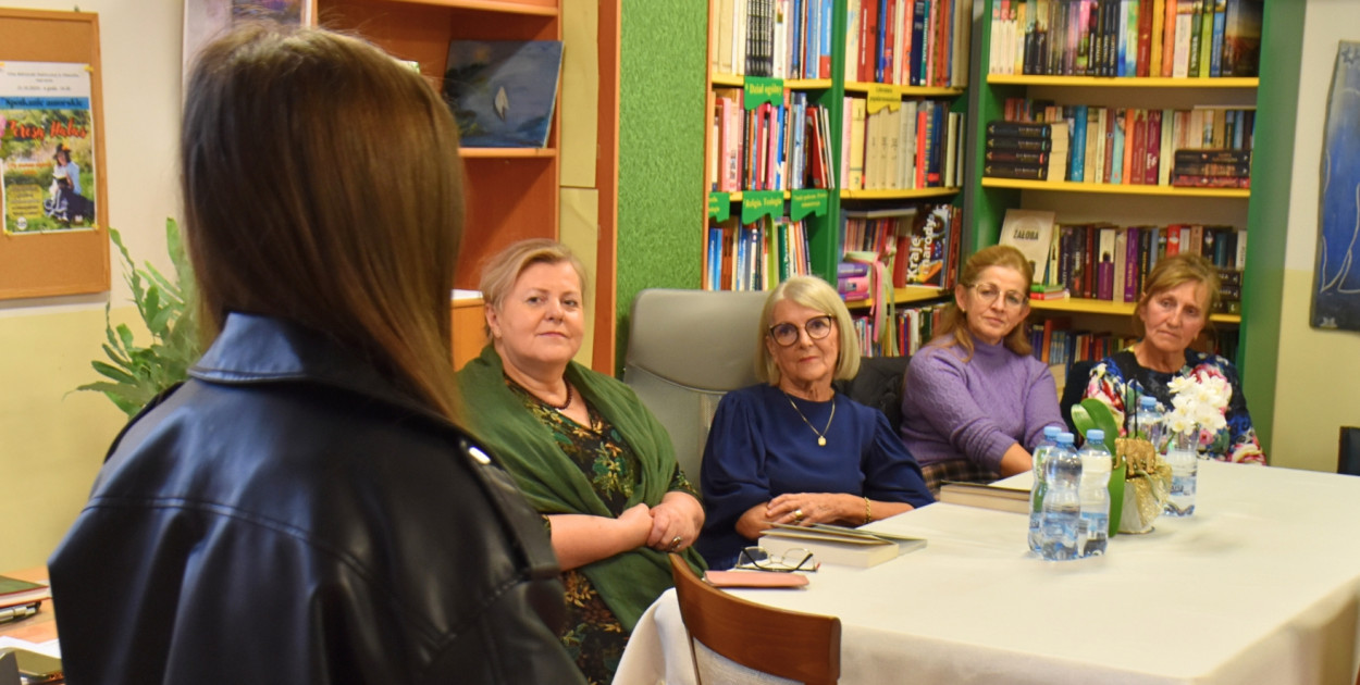 I Ty możesz zostać poetą": Teresa Hałas gościem filii bibliotecznej w Chmielku