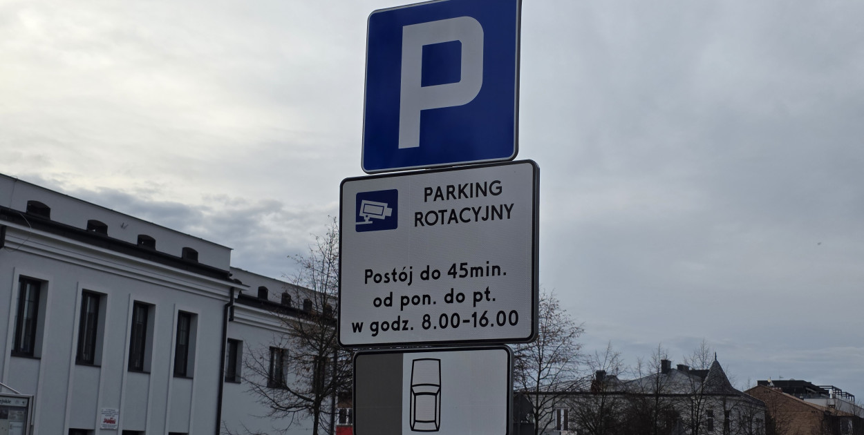 45 minut w centrum: Jak parkingi rotacyjne w Biłgoraju sprawdzają się