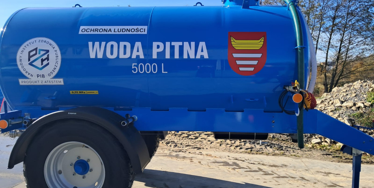 5000 litrów bezpieczeństwa: Gmina Goraj kupiła nową cysternę
