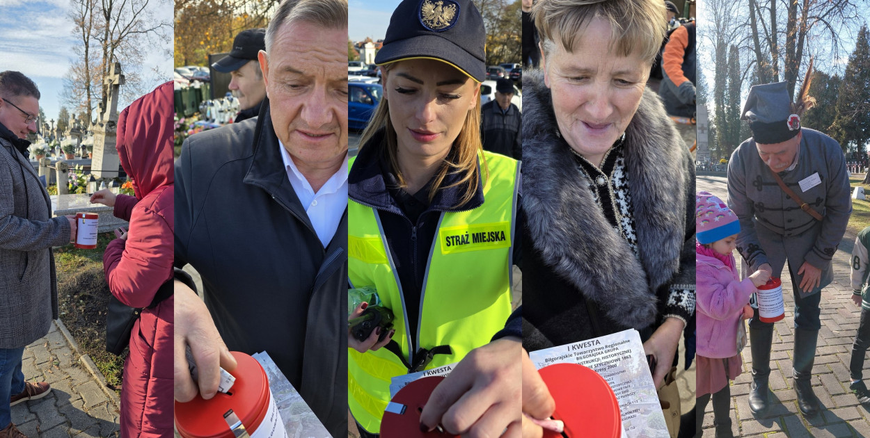 Wynik I Biłgorajskiej Kwesty na cmentarzu przy ul. Lubelskiej