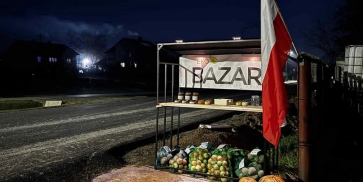 Eko Bazar w Różańcu Drugim: Rolnik skraca łańcuch dostaw i stawia na uczciwość