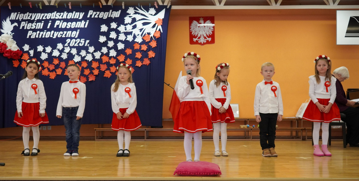 Od trzylatka do patrioty: Debiut I Międzyprzedszkolnego Przeglądu Pieśni Patriotycznych