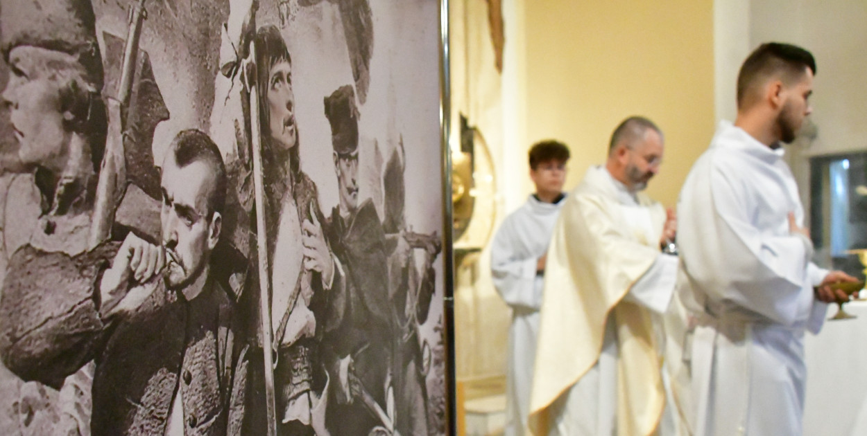 Biłgorajska Grupa Rekonstrukcji Historycznej  zyskała Patrona - ks. Stanisława Matrasia