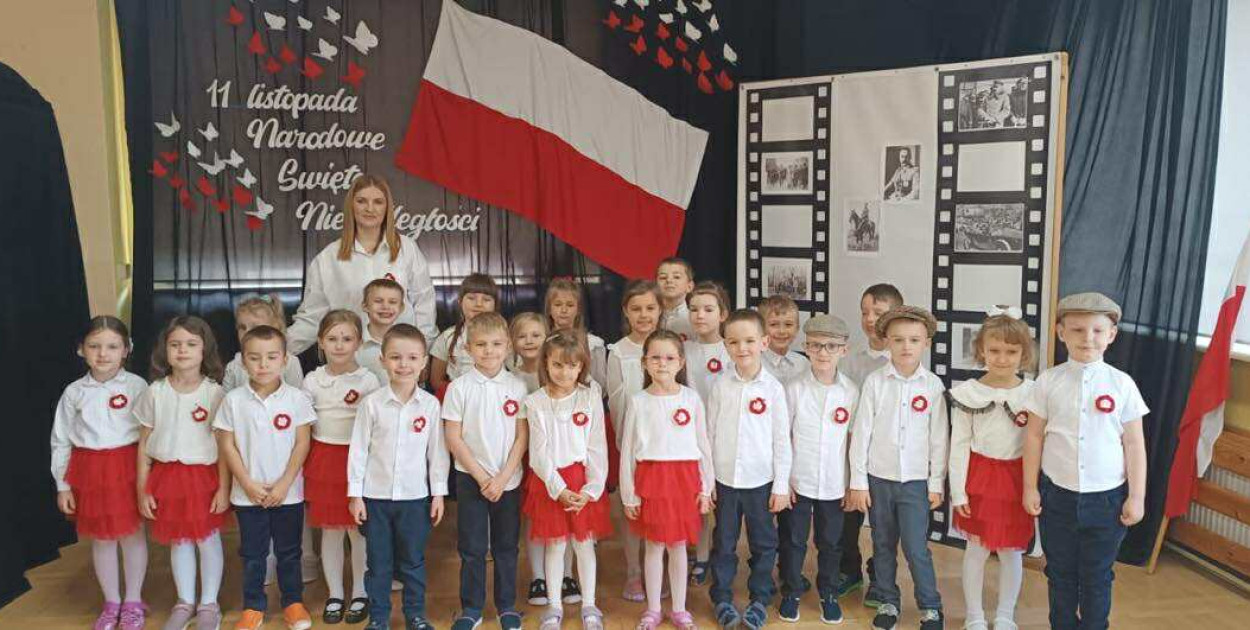Mali patrioci w akcji: Samorządowe Przedszkole nr 2 świętowało Dzień Niepodległości