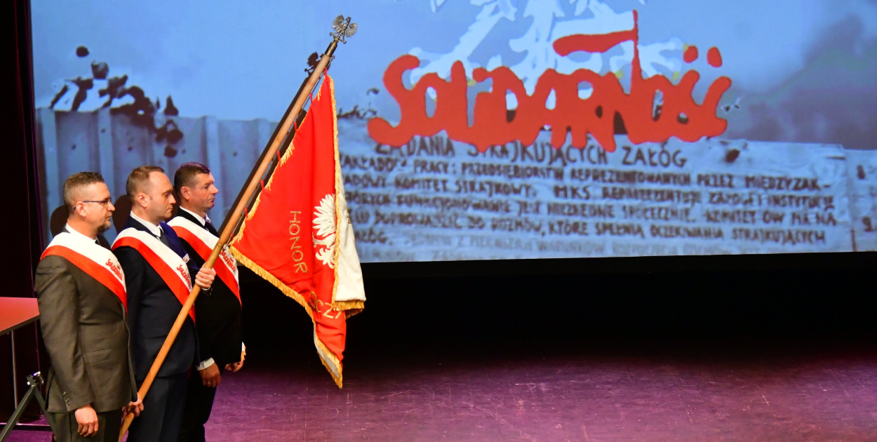 Biłgoraj uroczyście świętował 45 lat Solidarności