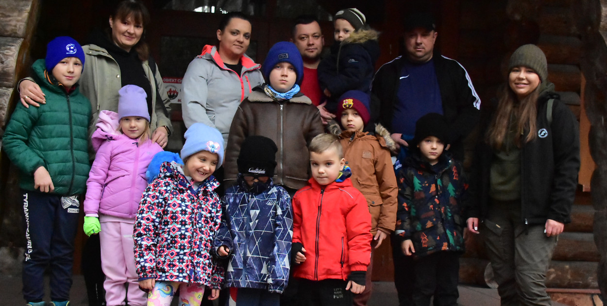 Aktywny listopad: Najwytrwalsi mieszkańcy Biłgoraja na wędrówce z leśnikiem