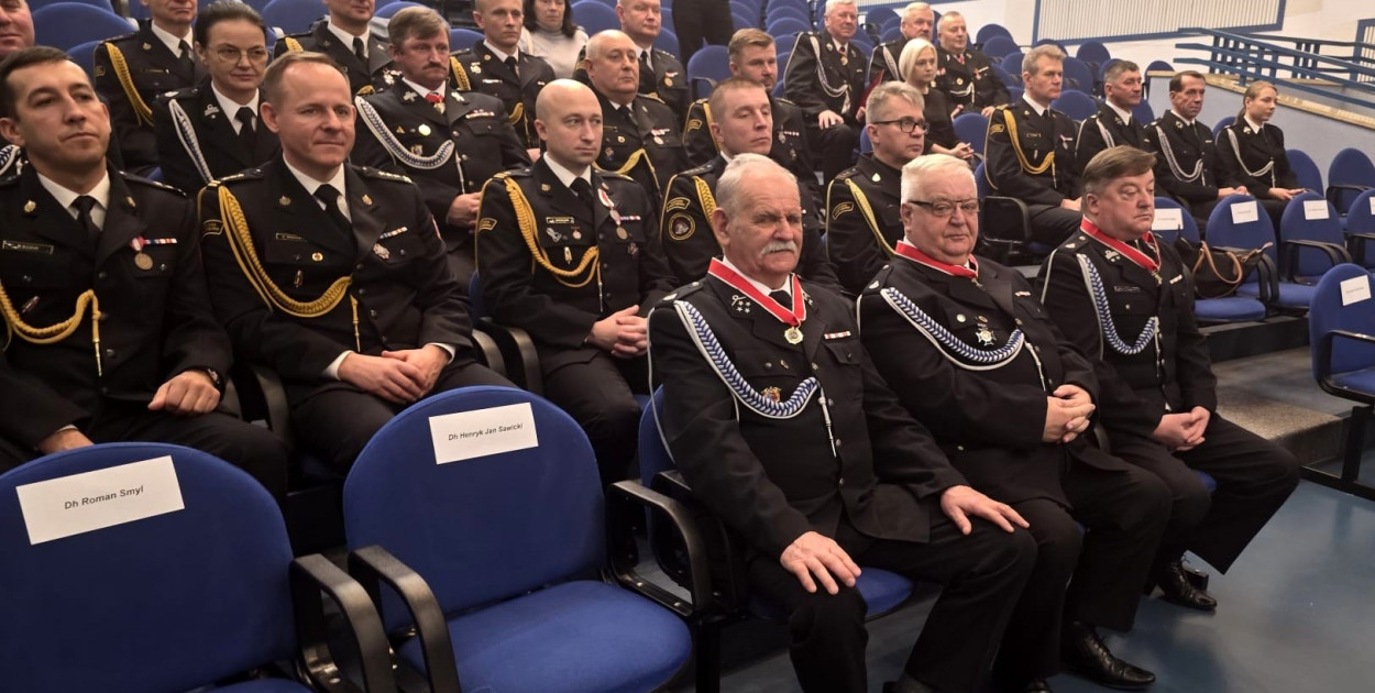 Złoty Znak Związku dla R. Wróbla z Księżpola. Uznanie dla 40 lat służby