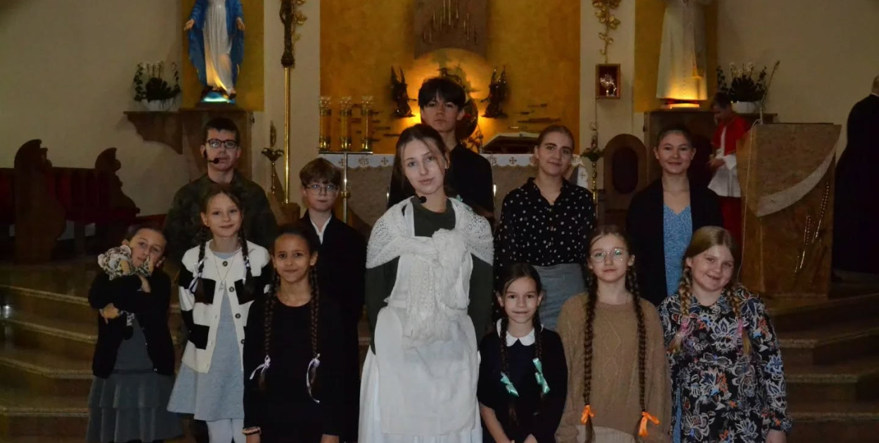 Młodzież KSM ze spektaklem o bł. Karolinie Kózkównie