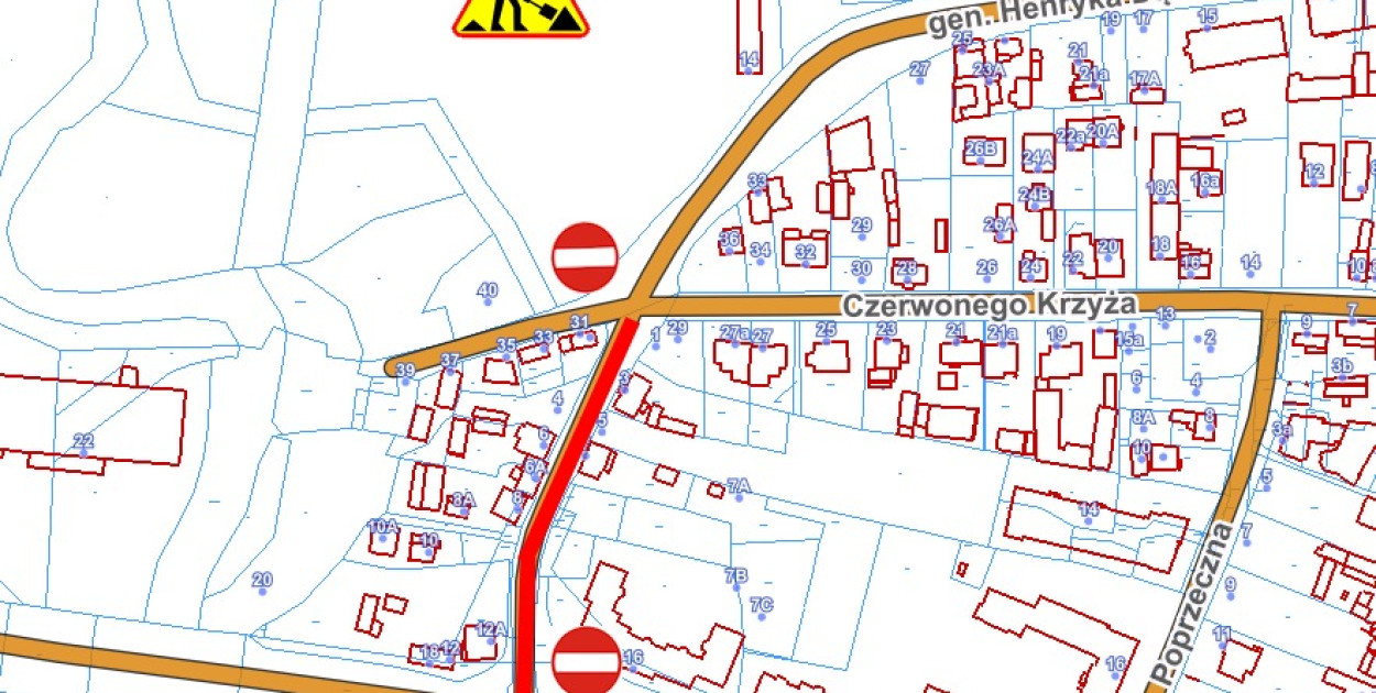 Utrudnienia drogowe w związku z awarią sieci wodociągowej