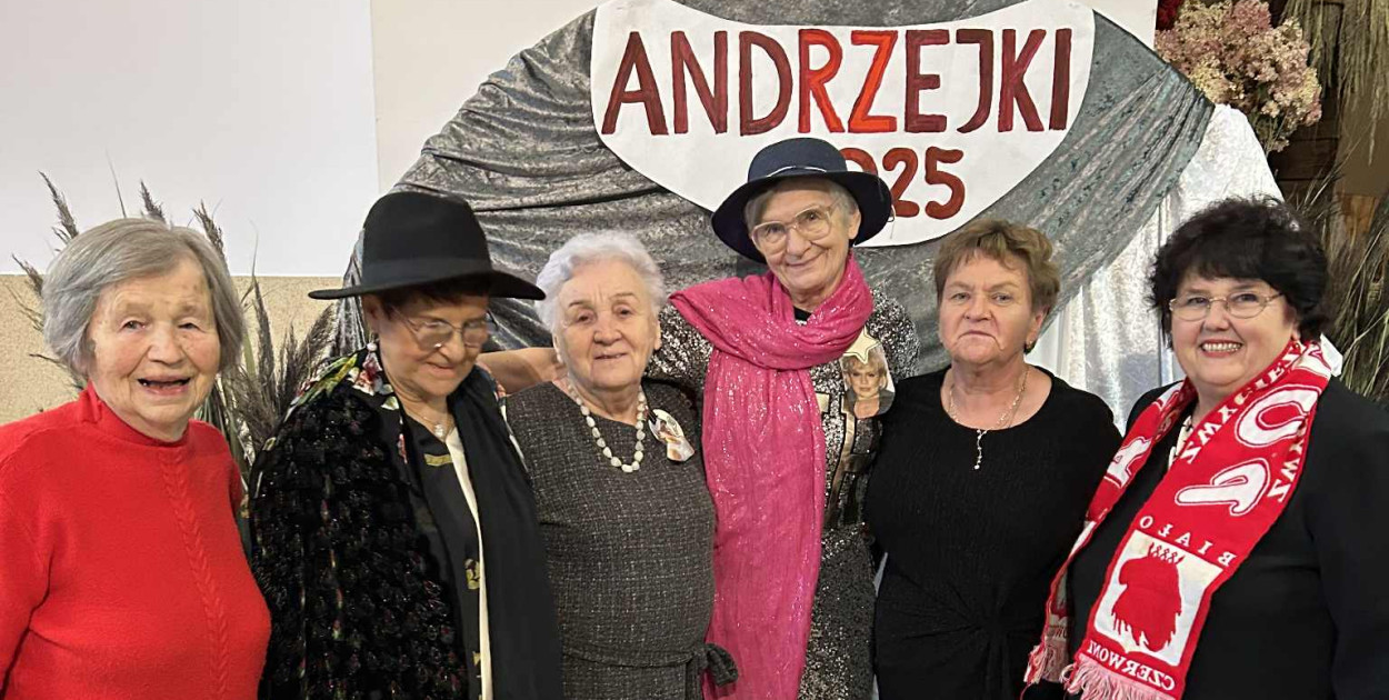 Andrzejkowa - podwójna - radość seniorów