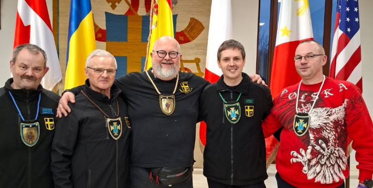 Rekolekcje Rycerzy Jana Pawła II w Krakowie. Wśród obecnych mieszkańcy Biłgoraja (Foto: Bartłomiej Strzałka/FB)