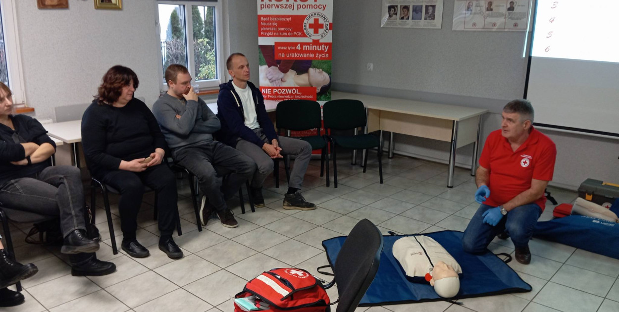 PCK szkoli mieszkańców powiatu biłgorajskiego