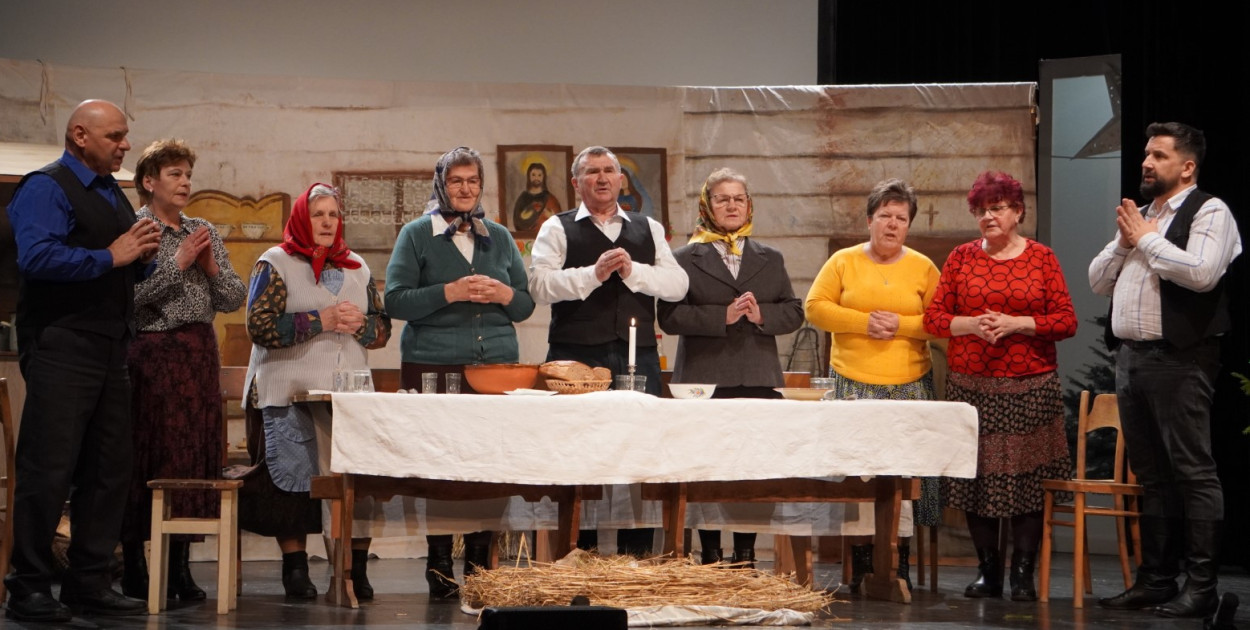 Wigilia na scenie TOK w Tarnogrodzie