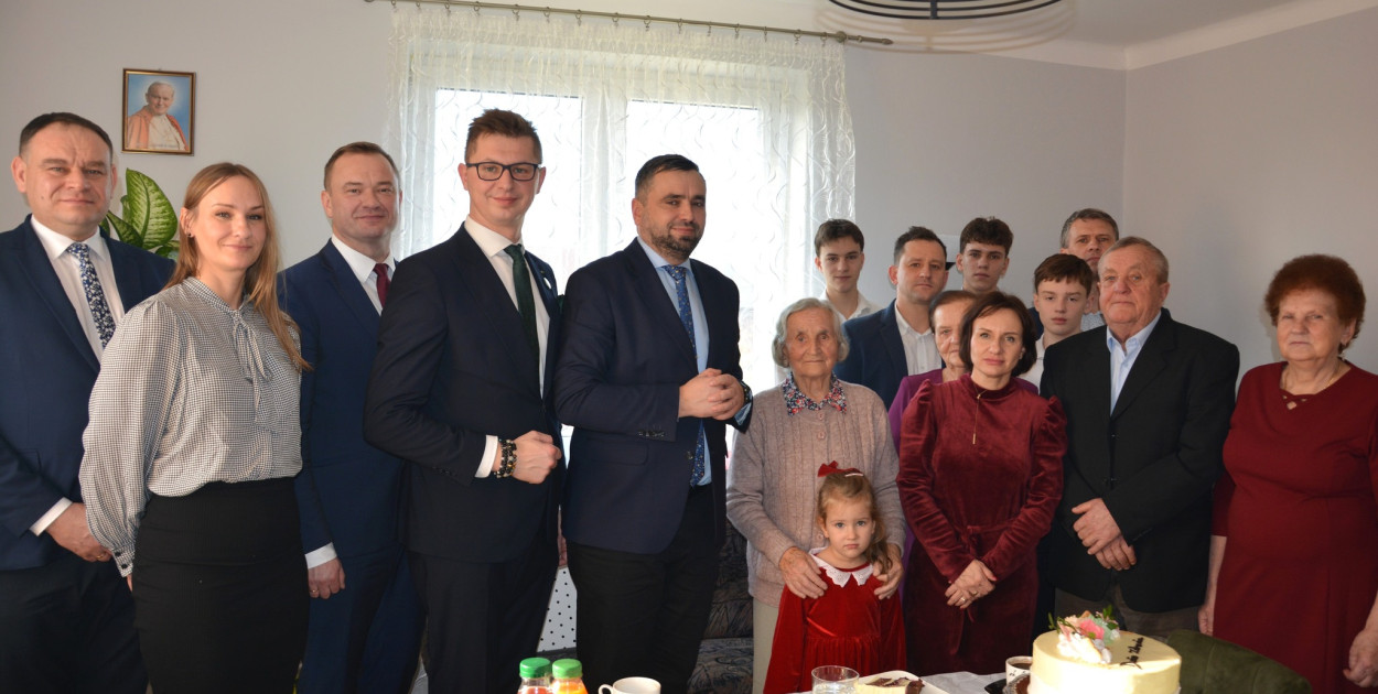 100 lat Pani Katarzyny Wlaź